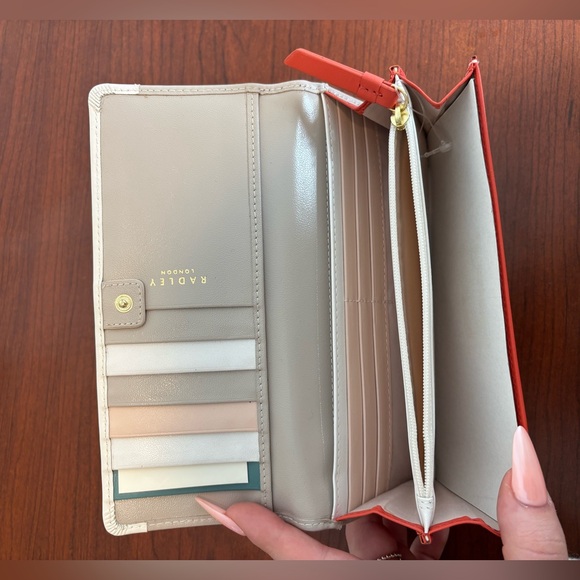 RADLEY LONDON Beige and Pink Wallet Set - Picture 4 of 4